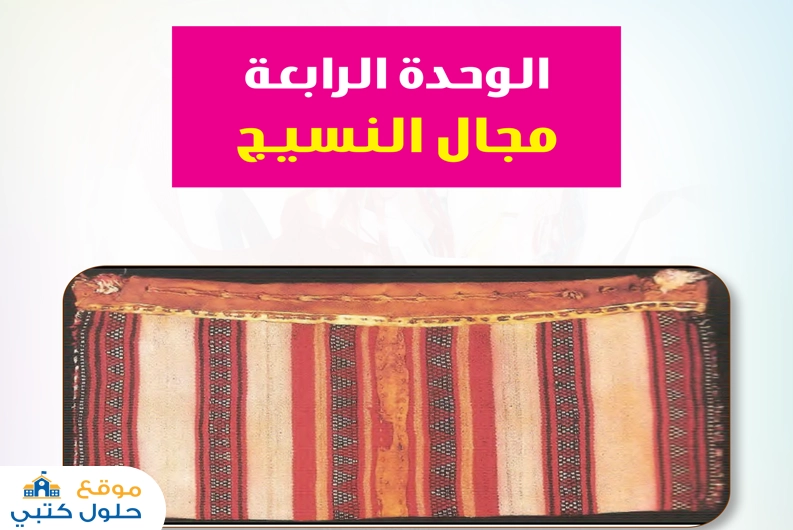 حل مجال النسيج مادة الفنية صف ثالث ابتدائي ف1