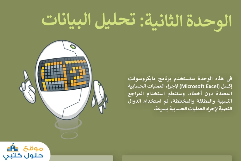 حل وحدة تحليل البيانات