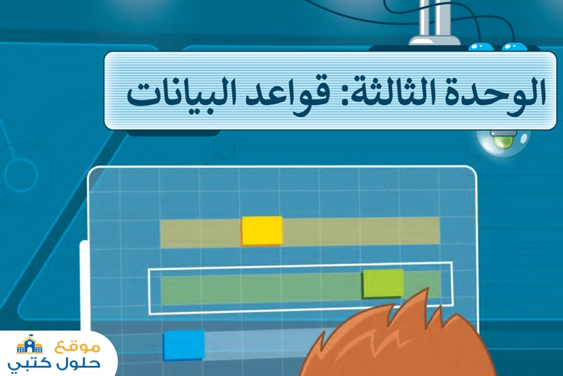 الوحدة الثالثة قواعد البيانات المهارات الرقمية صف سادس